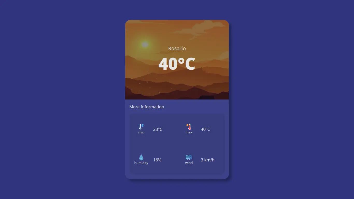 Wheather App